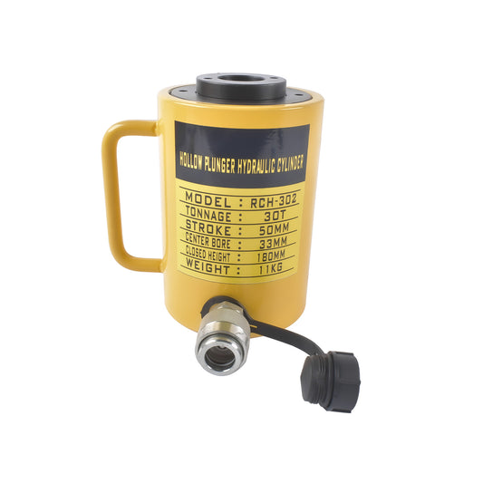 RCH 302 Hydraulic Holl-O-Cylinder with 30 Tons Capacity 2" Stroke Hollow Ram