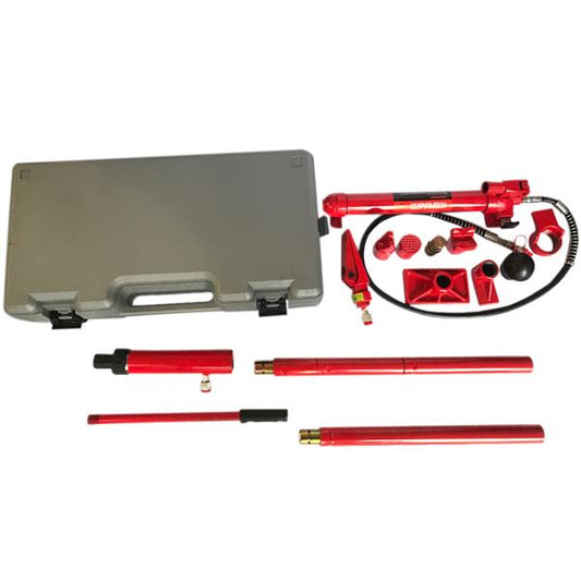 10 Ton Portable Power Hydraulic Jack Red